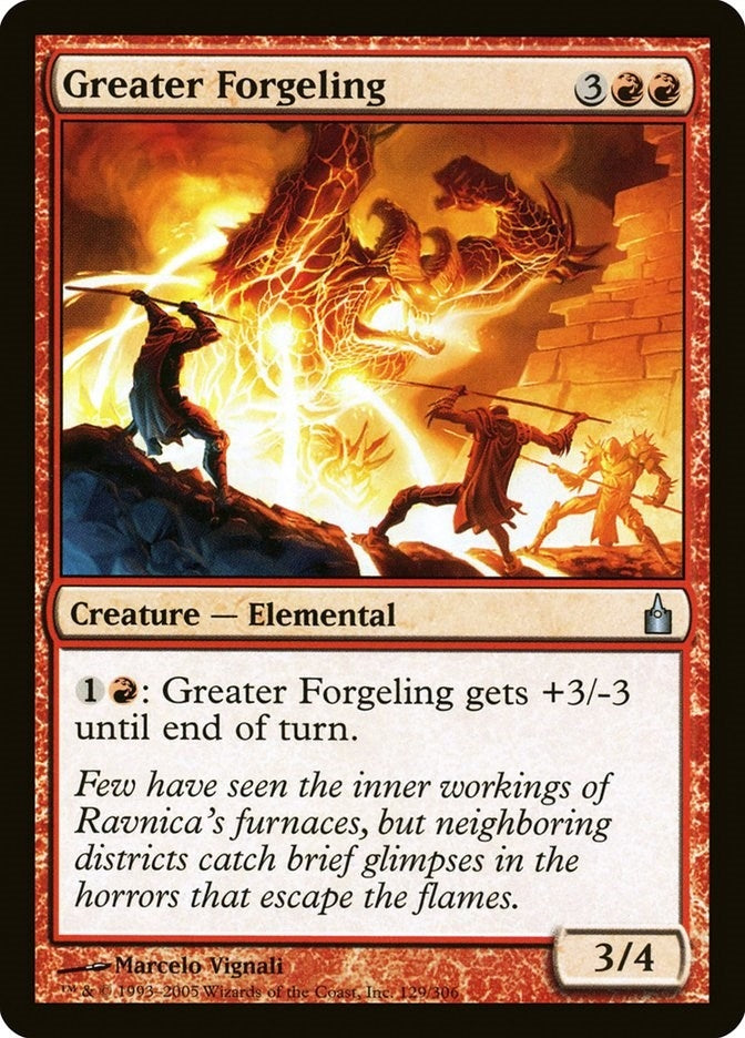 Image for Greater Forgeling (129) [Ravnica: City of Guilds]