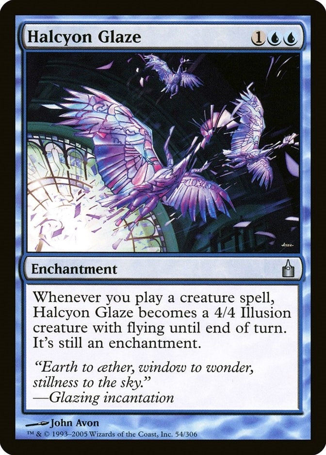 Image for Halcyon Glaze (54) [Ravnica: City of Guilds]