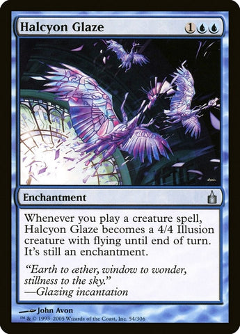 Image for Halcyon Glaze (54) [Ravnica: City of Guilds]