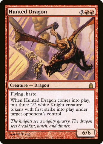 Image for Hunted Dragon (131) [Ravnica: City of Guilds]