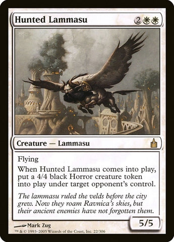 Image for Hunted Lammasu (22) [Ravnica: City of Guilds]