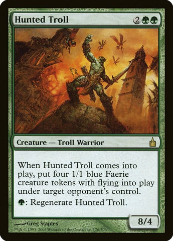Image for Hunted Troll (170) [Ravnica: City of Guilds]