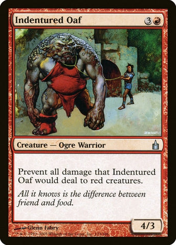 Image for Indentured Oaf (133) [Ravnica: City of Guilds]