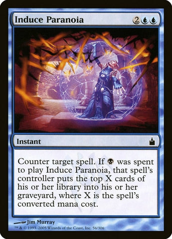 Image for Induce Paranoia (56) [Ravnica: City of Guilds]