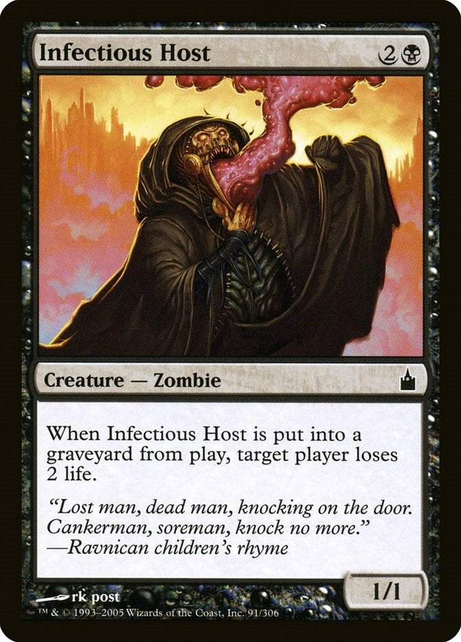 Image for Infectious Host (91) [Ravnica: City of Guilds]