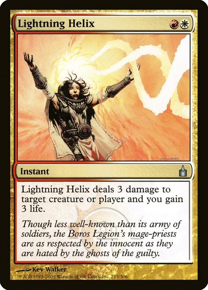 Image for Lightning Helix (213) [Ravnica: City of Guilds]
