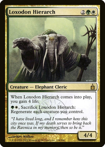 Image for Loxodon Hierarch (214) [Ravnica: City of Guilds]