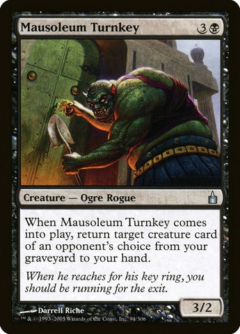 Image for Mausoleum Turnkey (94) [Ravnica: City of Guilds]