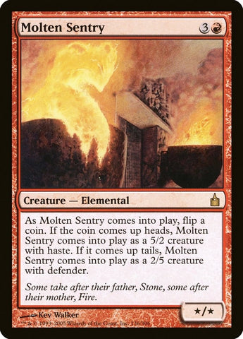 Image for Molten Sentry (136) [Ravnica: City of Guilds]