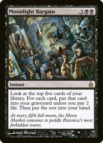 Image for Moonlight Bargain (95) [Ravnica: City of Guilds]