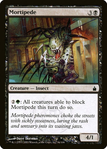 Image for Mortipede (96) [Ravnica: City of Guilds]