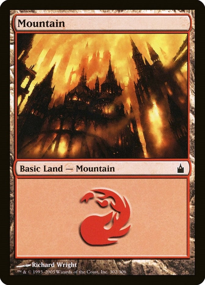 Image for Mountain (302) (302) [Ravnica: City of Guilds]