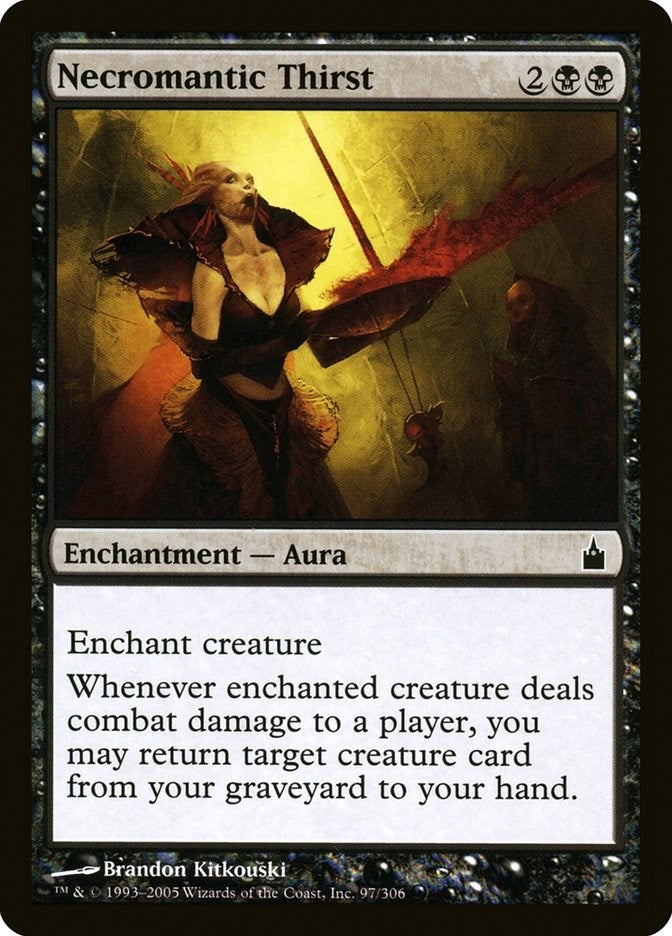 Image for Necromantic Thirst (97) [Ravnica: City of Guilds]