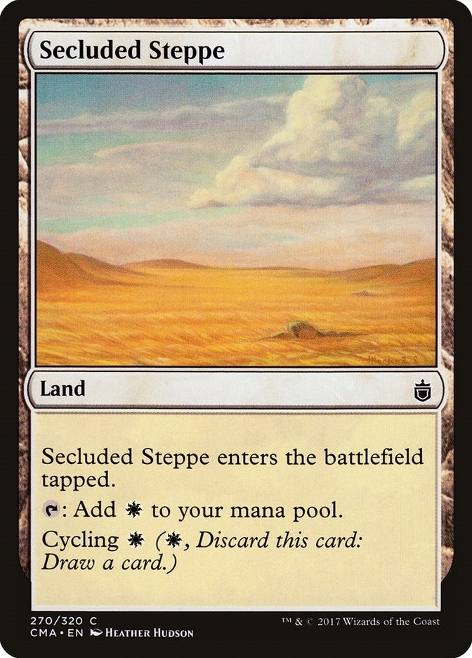 Image for Secluded Steppe (270) [Commander Anthology]