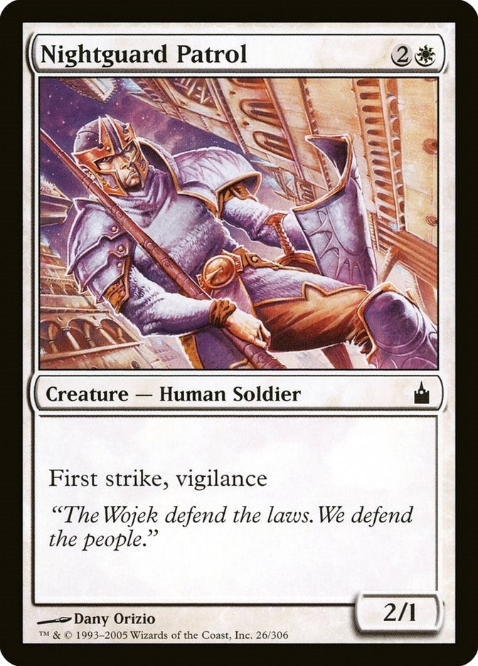 Image for Nightguard Patrol (26) [Ravnica: City of Guilds]