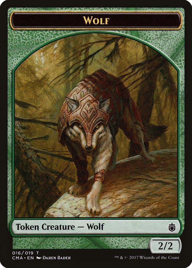 Image for Wolf Token (016) (16) [Commander Anthology]