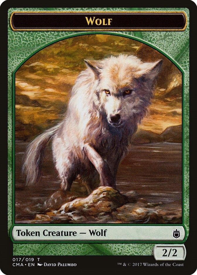 Image for Wolf Token (017) (17) [Commander Anthology]