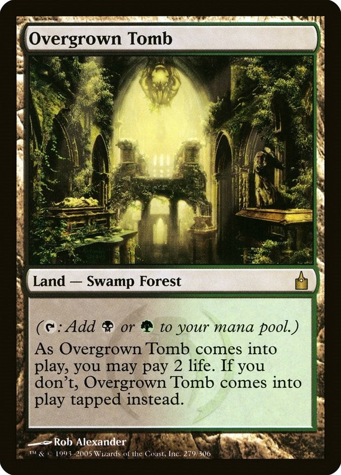 Image for Overgrown Tomb (279) [Ravnica: City of Guilds]