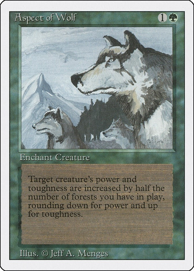 Image for Aspect of Wolf [Revised Edition]