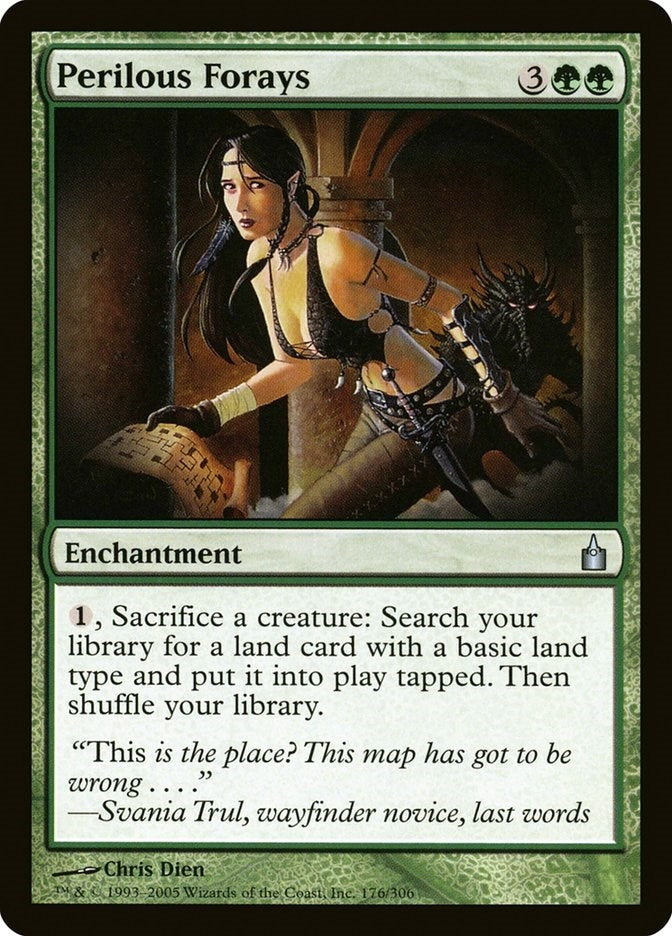 Image for Perilous Forays (176) [Ravnica: City of Guilds]