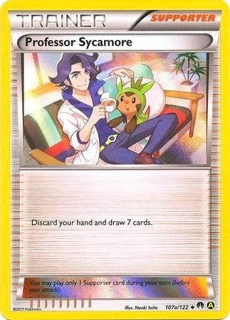 Image for Professor Sycamore - 107a/122 (Holofoil) (107a/122) [Alternate Art Promos]