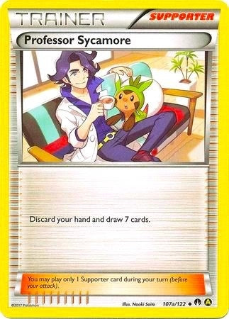 Image for Professor Sycamore - 107a/122 (Non-Holo) (107a/122) [Alternate Art Promos]