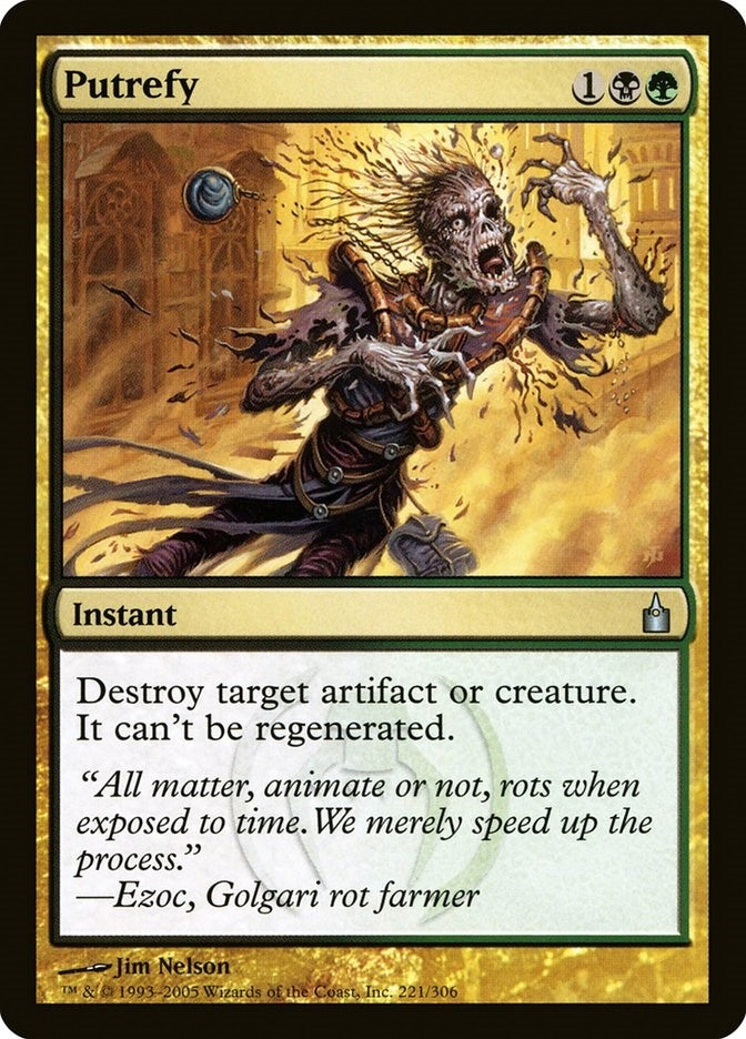 Image for Putrefy (221) [Ravnica: City of Guilds]