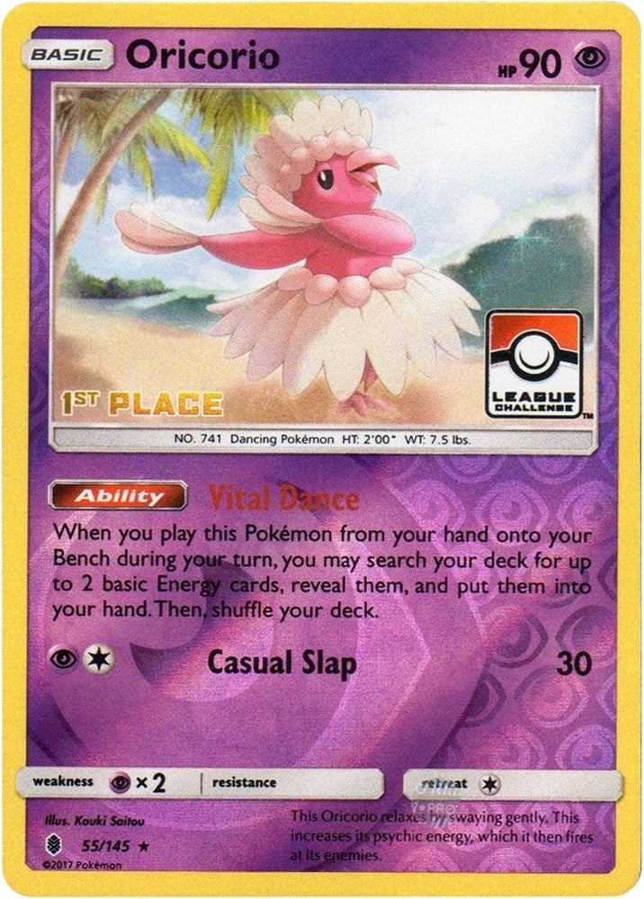 Image for Oricorio (055/145) [League & Championship Cards]