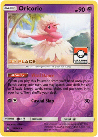 Image for Oricorio (055/145) [League & Championship Cards]