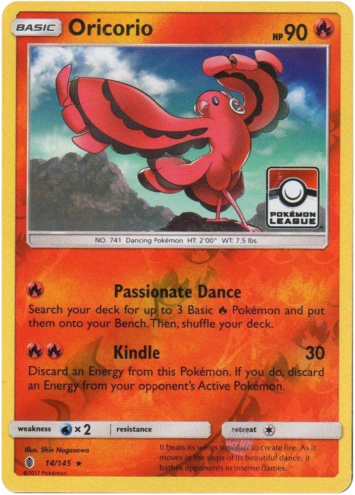 Image for Oricorio (014/145) [League & Championship Cards]