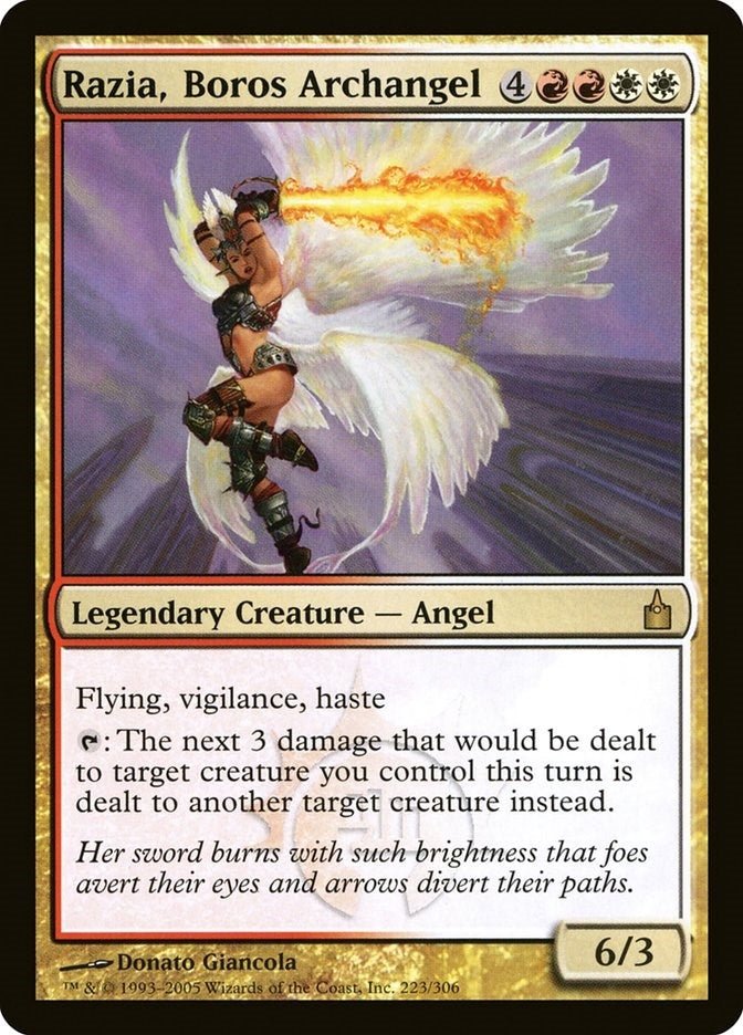 Image for Razia, Boros Archangel (223) [Ravnica: City of Guilds]