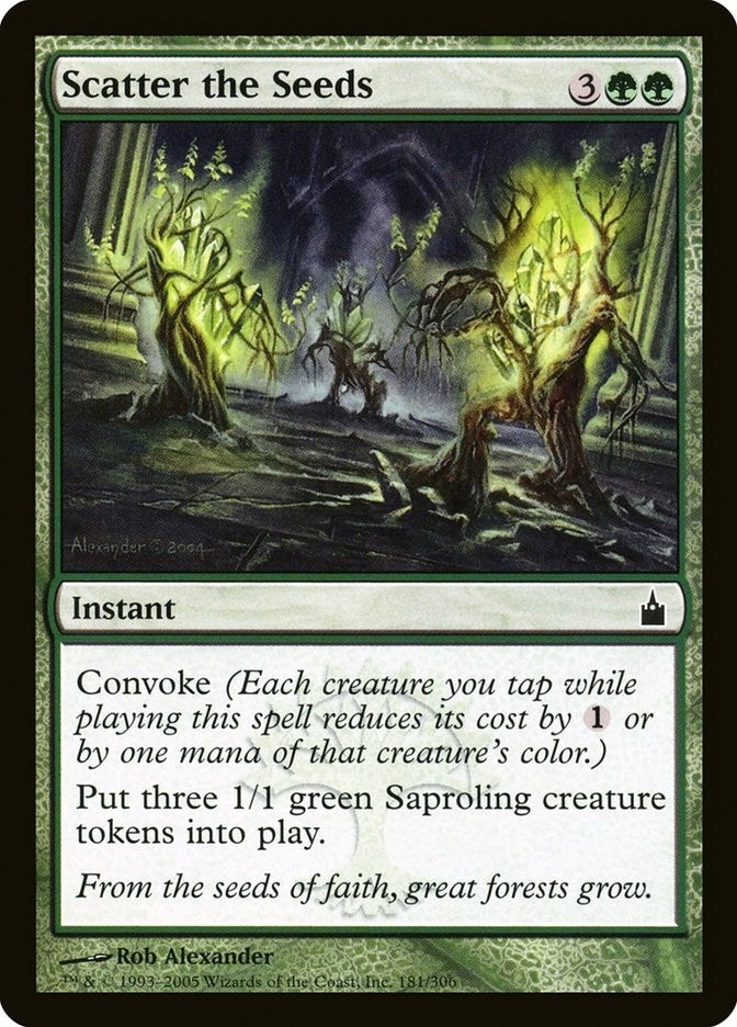 Image for Scatter the Seeds (181) [Ravnica: City of Guilds]