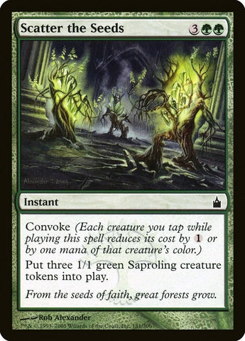 Image for Scatter the Seeds (181) [Ravnica: City of Guilds]