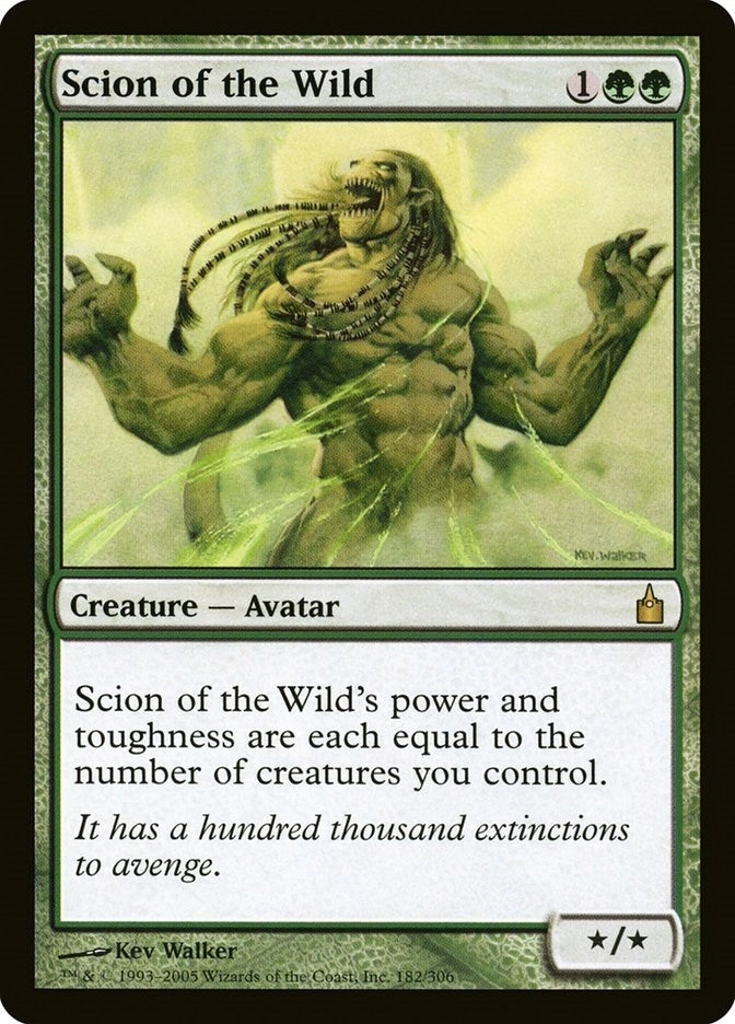 Image for Scion of the Wild (182) [Ravnica: City of Guilds]