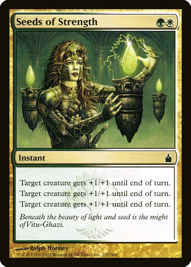 Image for Seeds of Strength (227) [Ravnica: City of Guilds]