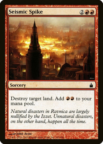 Image for Seismic Spike (141) - Magic: The Gathering