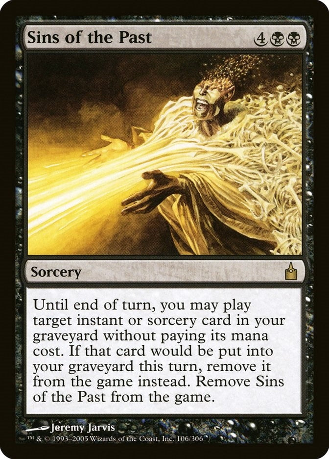 Image for Sins of the Past (106) [Ravnica: City of Guilds]