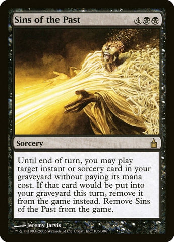 Image for Sins of the Past (106) [Ravnica: City of Guilds]