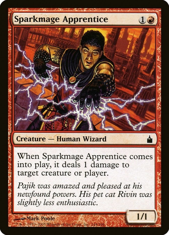 Image for Sparkmage Apprentice (144) [Ravnica: City of Guilds]