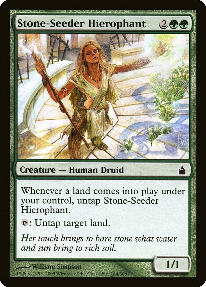 Image for Stone-Seeder Hierophant (184) [Ravnica: City of Guilds]