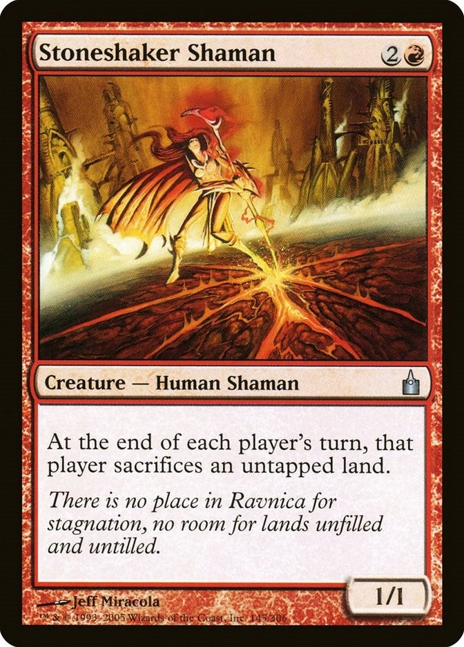 Image for Stoneshaker Shaman (145) [Ravnica: City of Guilds]