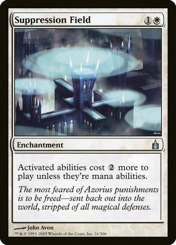 Image for Suppression Field (31) - Magic: The Gathering