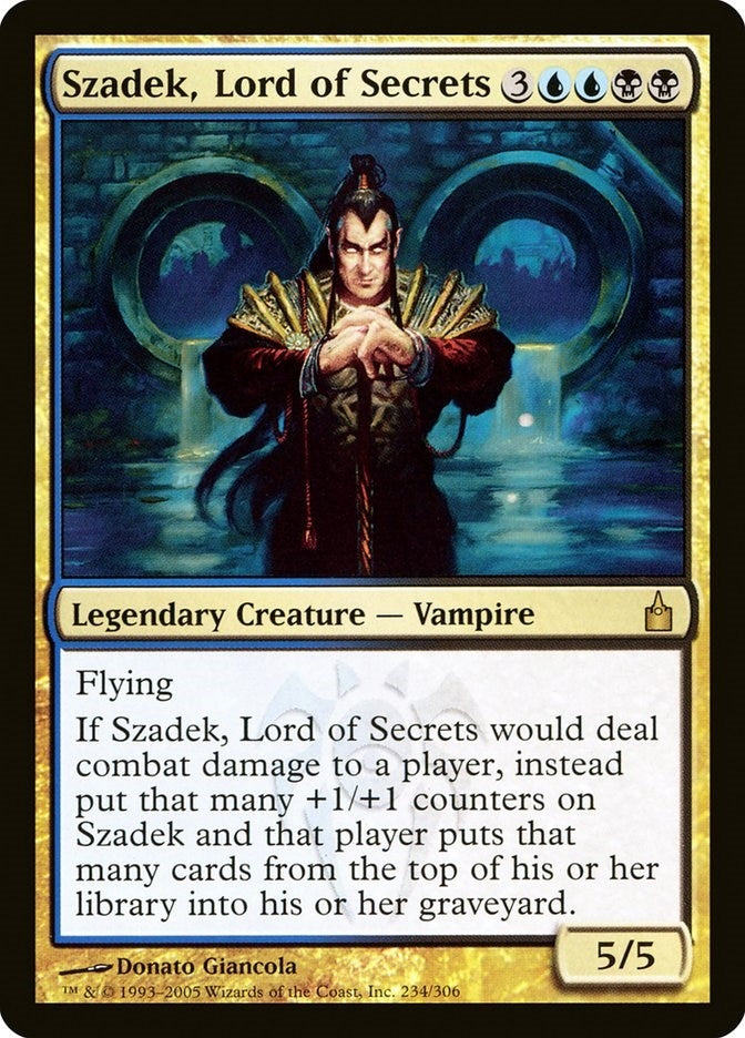 Image for Szadek, Lord of Secrets (234) [Ravnica: City of Guilds]