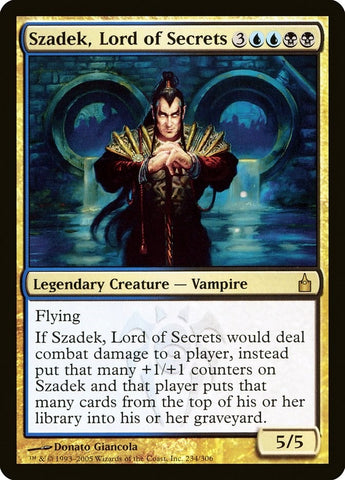 Image for Szadek, Lord of Secrets (234) - Magic: The Gathering
