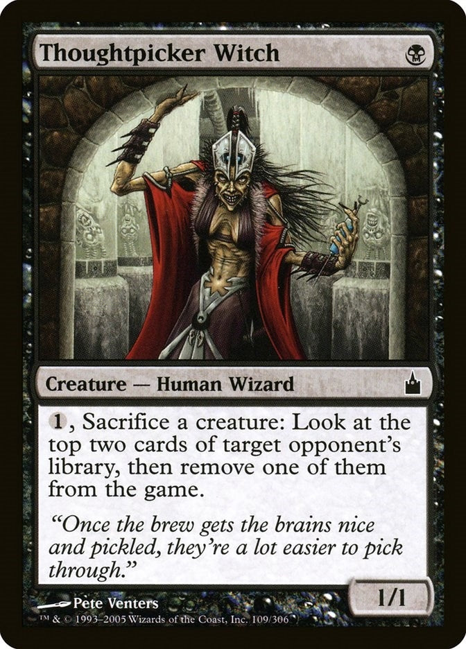 Image for Thoughtpicker Witch (109) [Ravnica: City of Guilds]