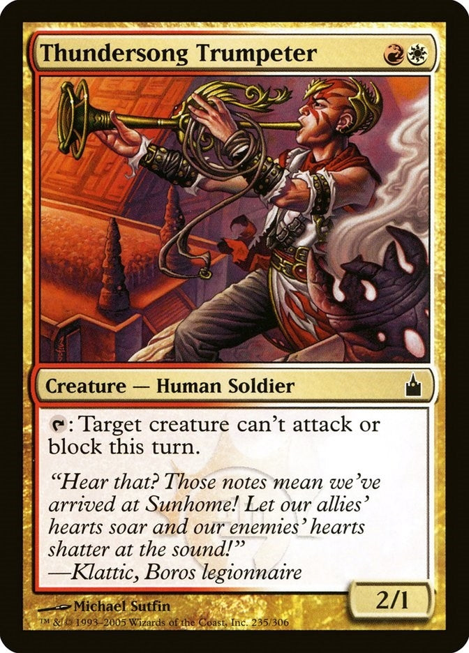 Image for Thundersong Trumpeter (235) [Ravnica: City of Guilds]