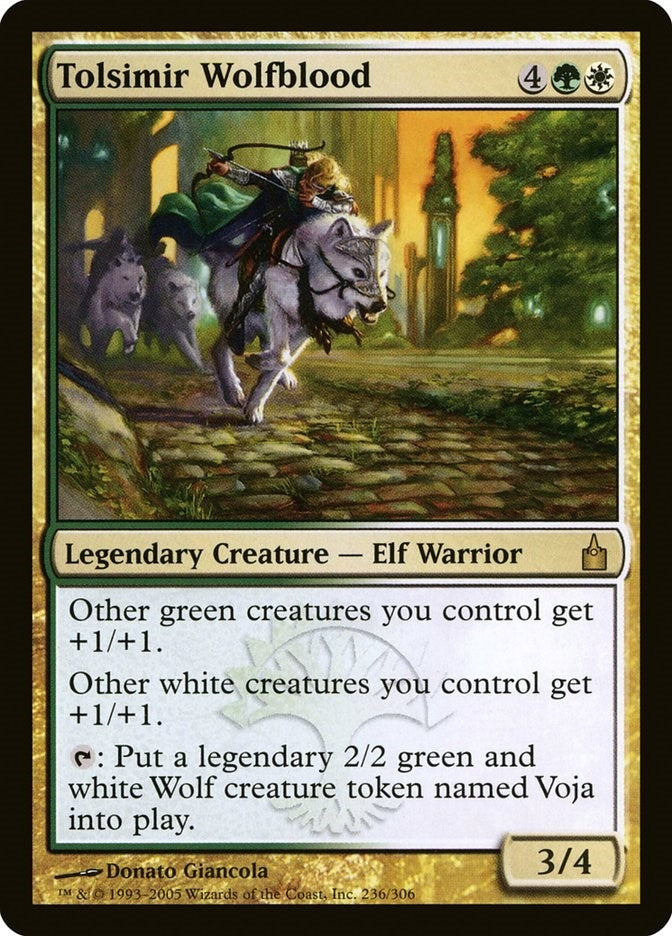 Image for Tolsimir Wolfblood (236) [Ravnica: City of Guilds]