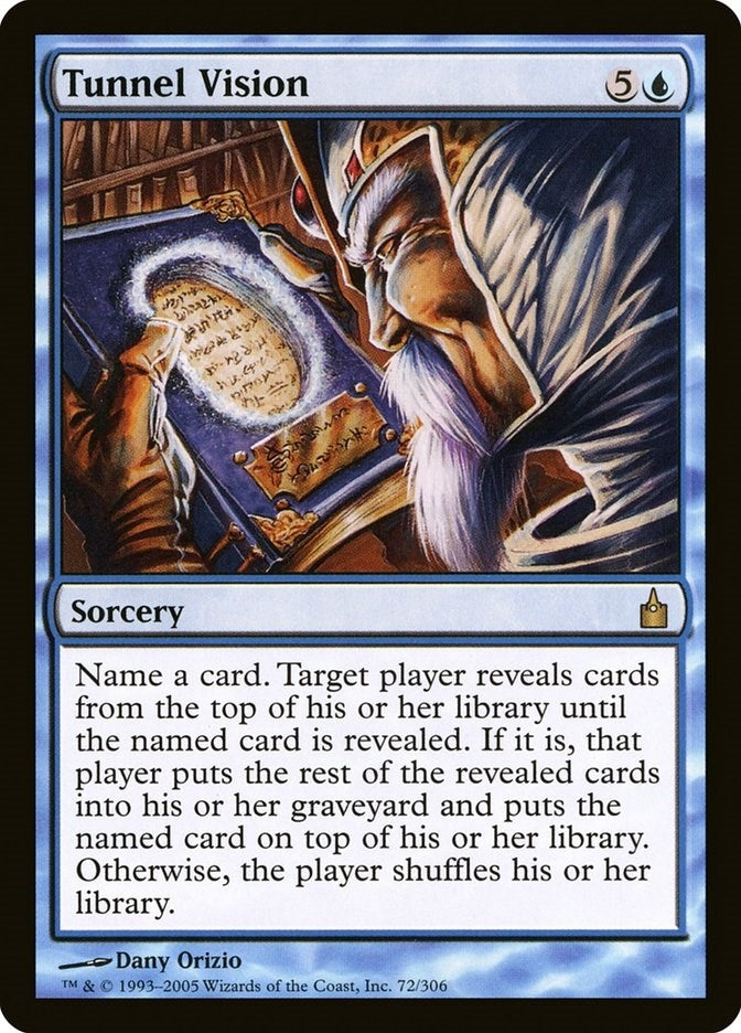 Image for Tunnel Vision (72) [Ravnica: City of Guilds]