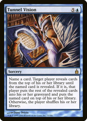 Image for Tunnel Vision (72) [Ravnica: City of Guilds]