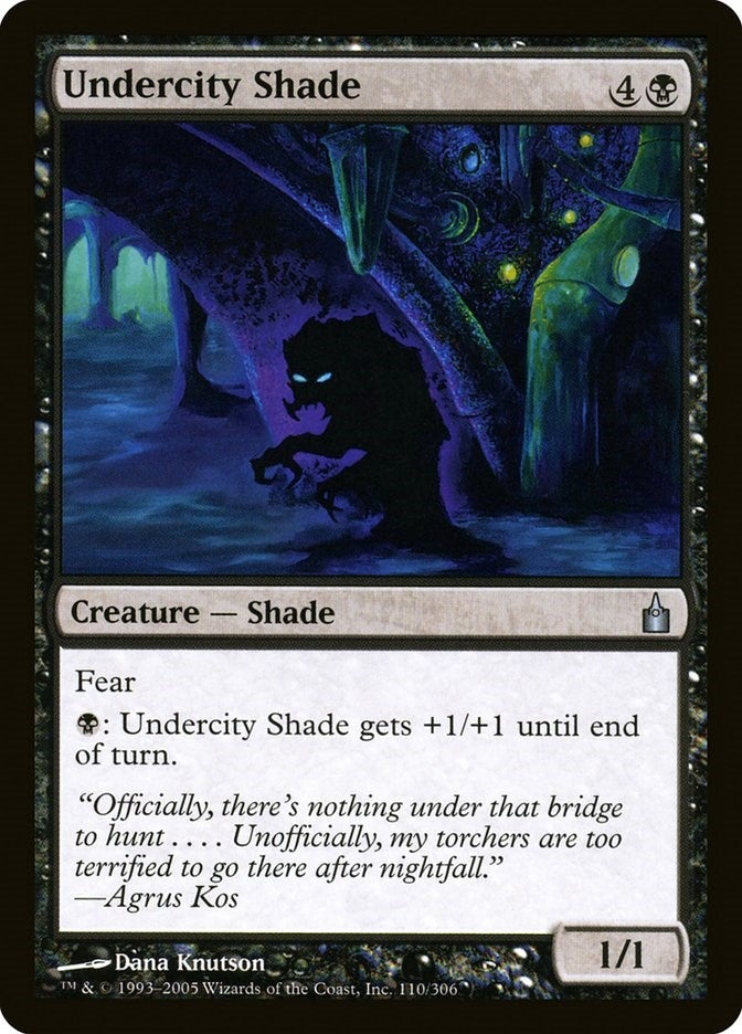 Image for Undercity Shade (110) [Ravnica: City of Guilds]